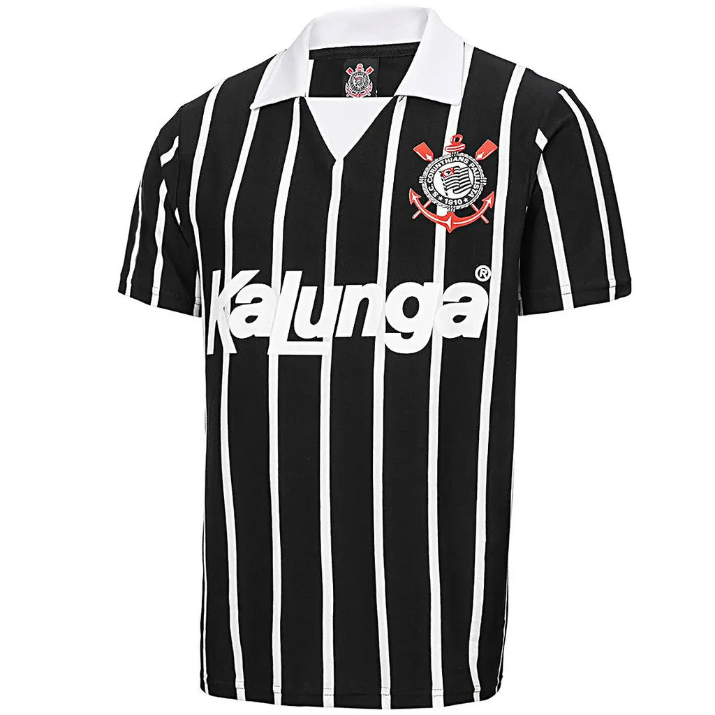 Camisa Polo Corinthians Kalunga Edição 1990 Masculina Oficial em Oferta na Shopee