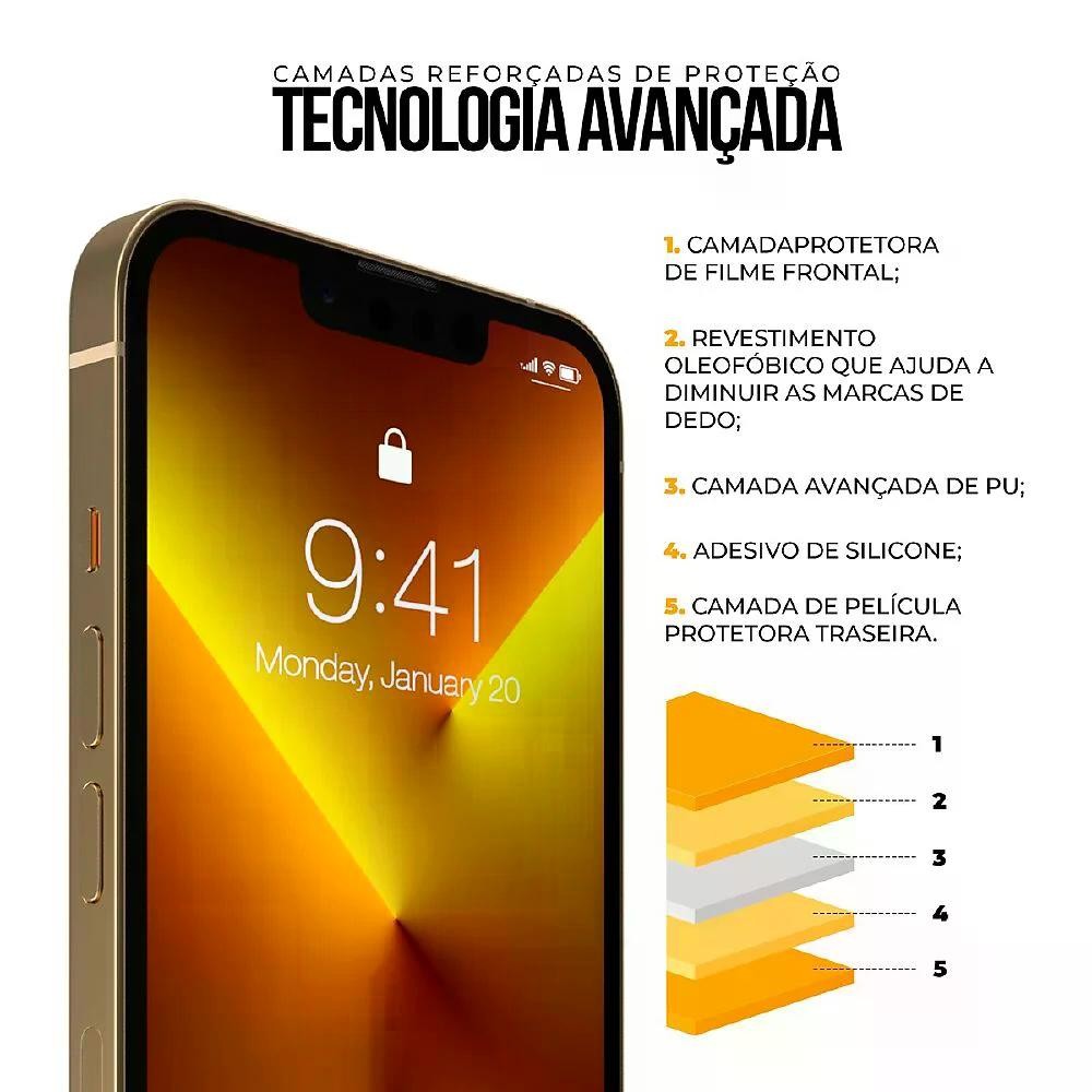 Detalhes do Película para iPhone 16 Pro - Defender Glass Preta - Gshield