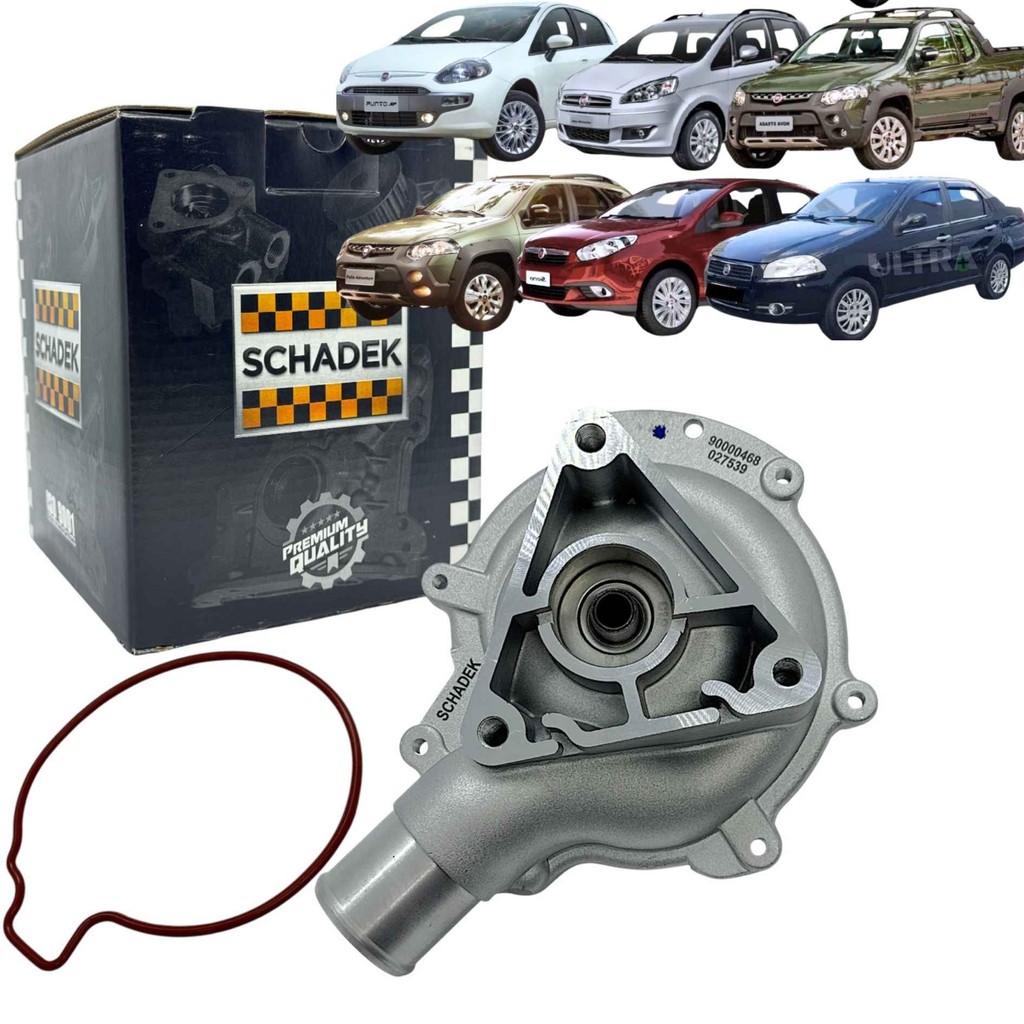 Bomba Água para Fiat e-Torq Palio / Siena / Liena / Idea / Strada / Doblo / Bravo  (Schadek 20.223 90000466) em Oferta na Shopee