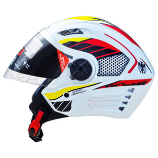 Capacete Fw3 X Open Países Branco Alemanha Tamanhos 56 58 60 em Oferta na Shopee