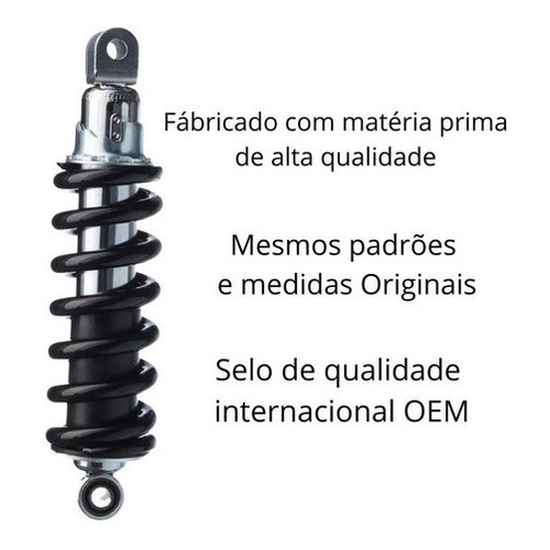 Amortecedor Suspensão Pro-Link Yamaha Fazer 250 BlueFlex 2013 2014 2015 2016 2017 2018 — imagem 2 de 2