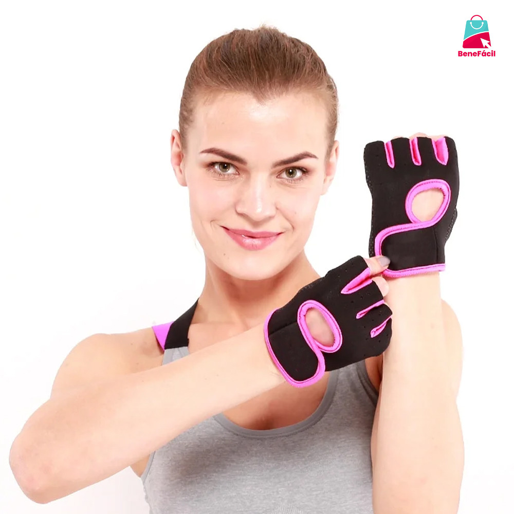 Luvas para Treino de Musculação com Ajuste Perfeito - Material Neoprene Duradero para Homens e Mulheres