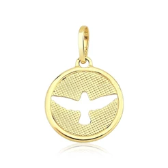Pingente de Ouro 18k Espírito Santo Vazado