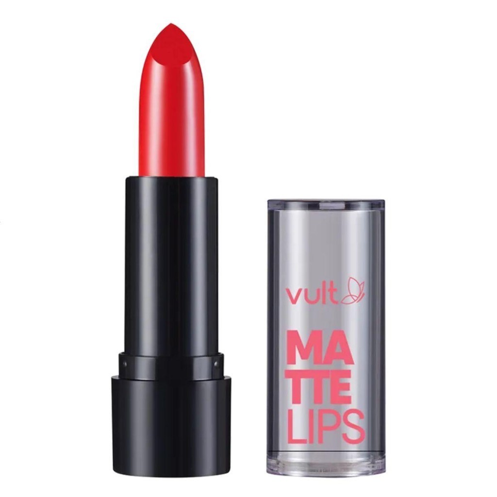 BATOM VULT MATTE LIPS VERMELHO REAL 3,8G