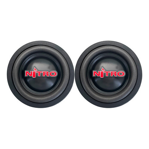 PAR ALTO FALANTES SPYDER SUBWOOFER 8 POL NITRO 350W RMS 4 OHMS PRETO