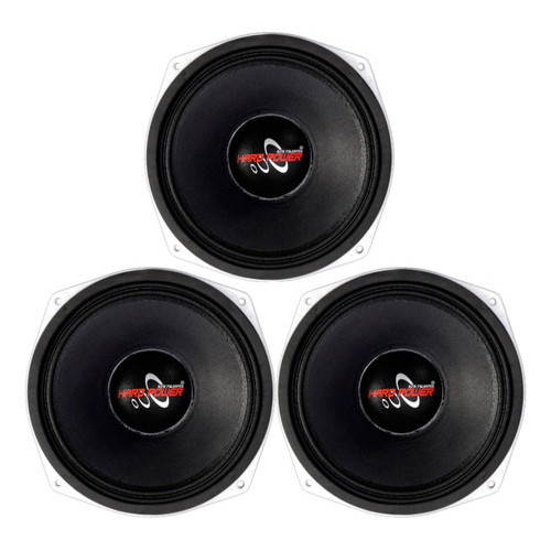 3 ALTO FALANTE MÉDIO HP 400H 10 POLEGADAS 8 OHMS HARD POWER em Oferta na Shopee