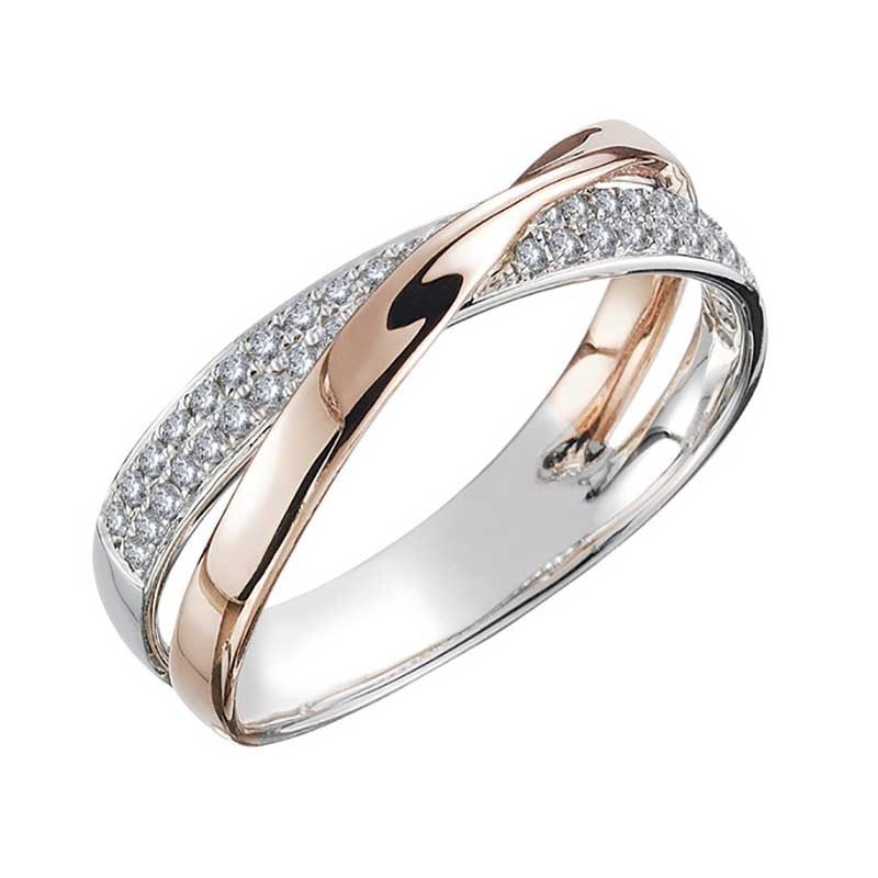 Anel De Luxo Ouro 14k Com Revestimento Incrustado Zircônios Brilhantes Jóias De Noivado Para Festa De Feminina em Oferta na Shopee