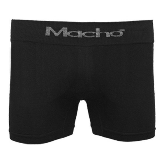 Kit 12 Cuecas Boxer Sem Costura Macho Poliamida - Preta em Oferta na Shopee
