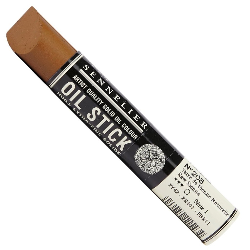 Bastão Tinta Óleo Sennelier Extra Fine 38ml 208 Raw Sienna