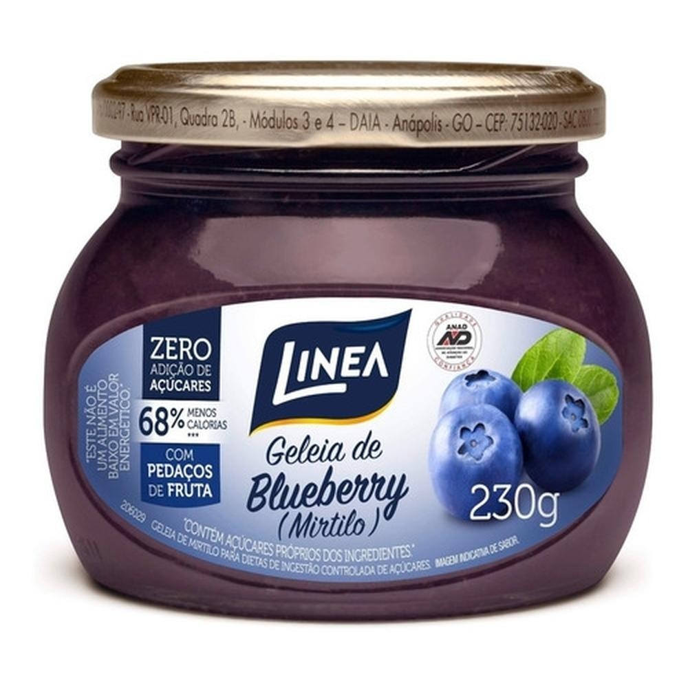Geleia Diet Linea Mirtilo 230G