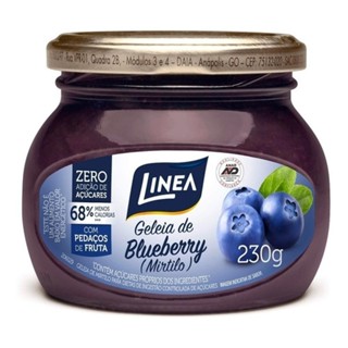 Geleia Diet Linea Mirtilo 230G em Oferta na Shopee