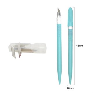 Estilete de Precisão com Refil 12 Lâminas de Reposição UT.828 em Oferta na Shopee