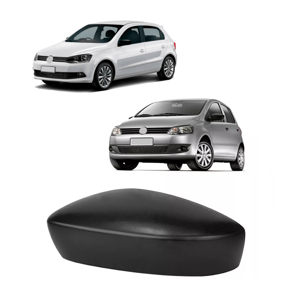 Capa de Retrovisor Fox Gol G6 Up 2010 2011 2012 2013 2014 2015 2016 - Esquerdo