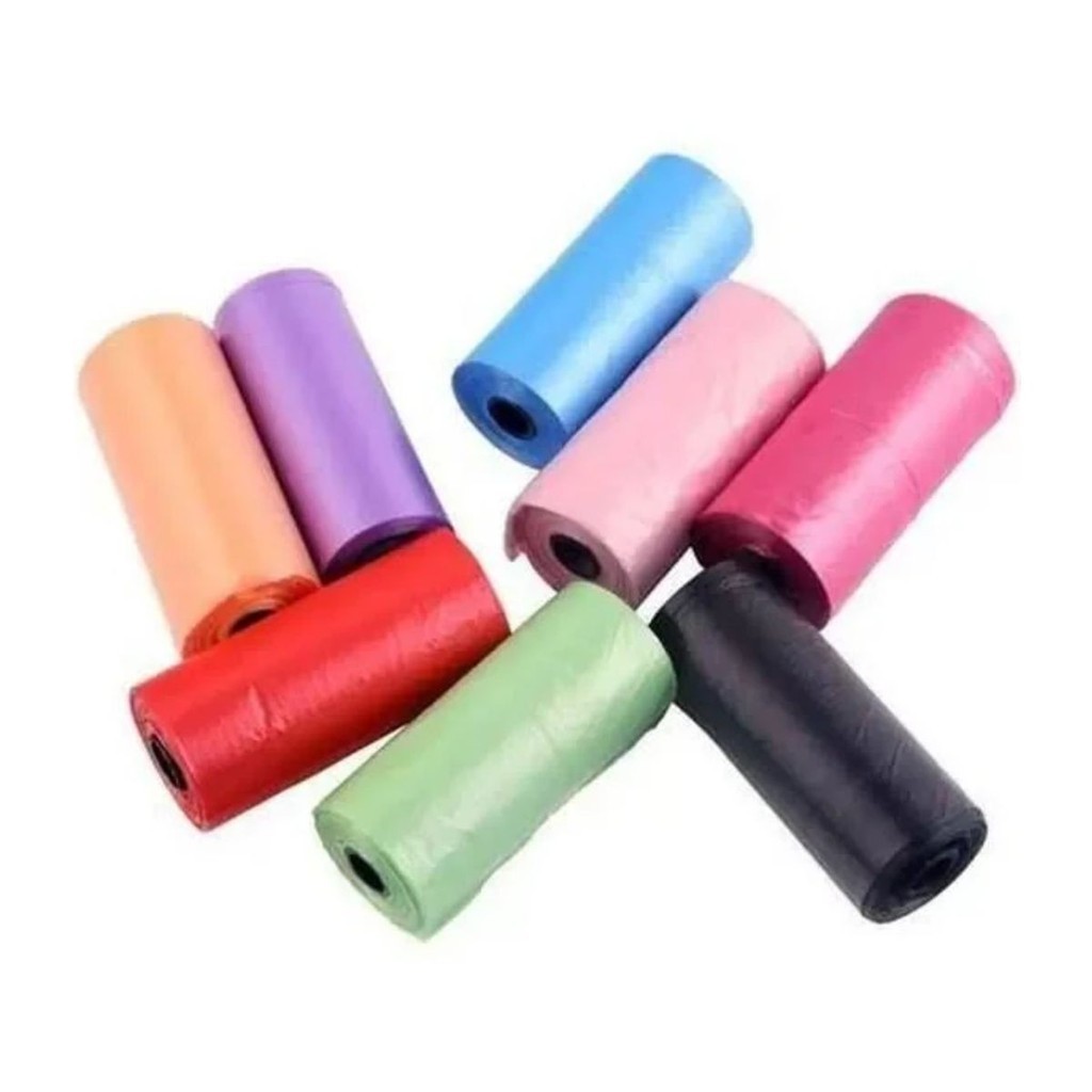 Kit Com 4 Refil Cata Caca Cachorro Saquinho Biodegradável Para Pet