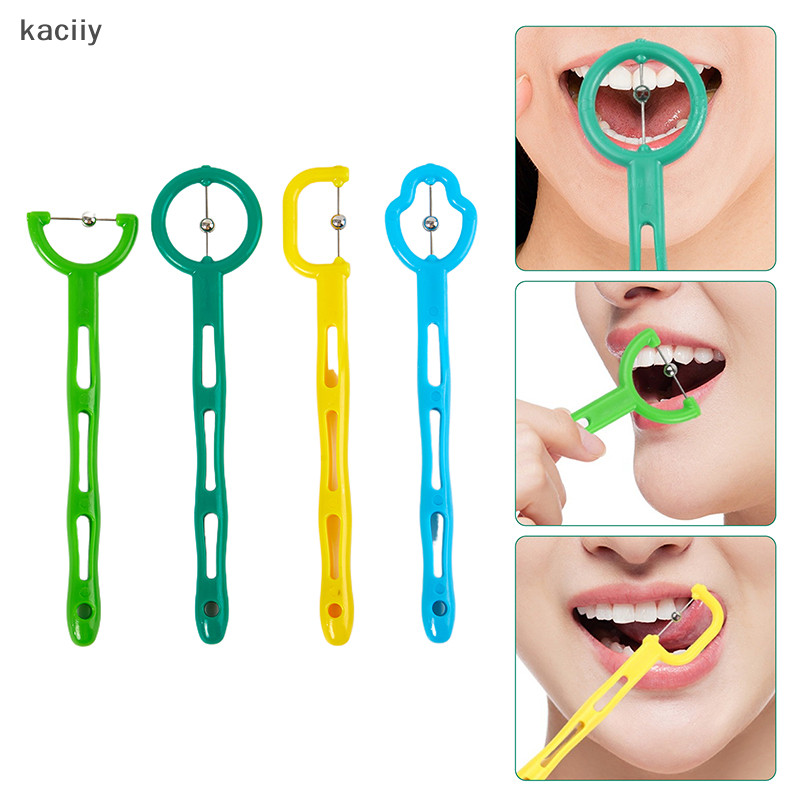 kaciiy 3/4 Pçs Crianças Ponta Da Língua Ferramenta De Elevação Lateral Exercício Treinamento Muscular Oral Autismo Fala em Oferta na Shopee