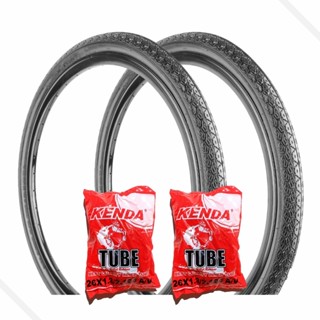 Par de Pneu 26x1.1/2 2x2 Barra Forte Poti Fusion + 2 Câmara 26x1.9 Kenda em Oferta na Shopee