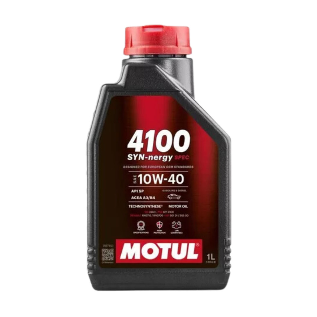 ÓLEO CARRO MOTUL 4100 SYN-NERGY SPEC 10W-40 1 LITRO em Oferta na Shopee
