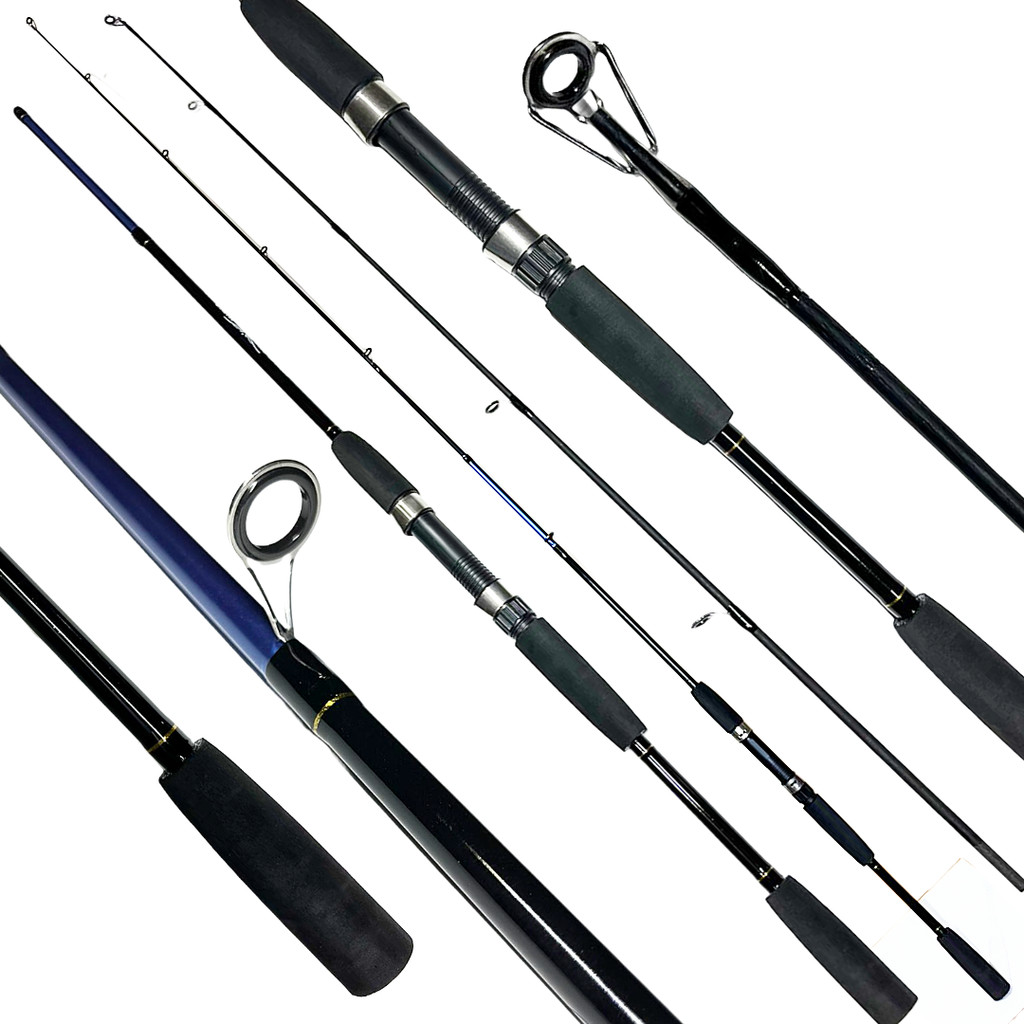 VARA PARA MOLINETE CMIK EM CARBONO 6'0" (1,80M) 15-30LB - 2 PARTES