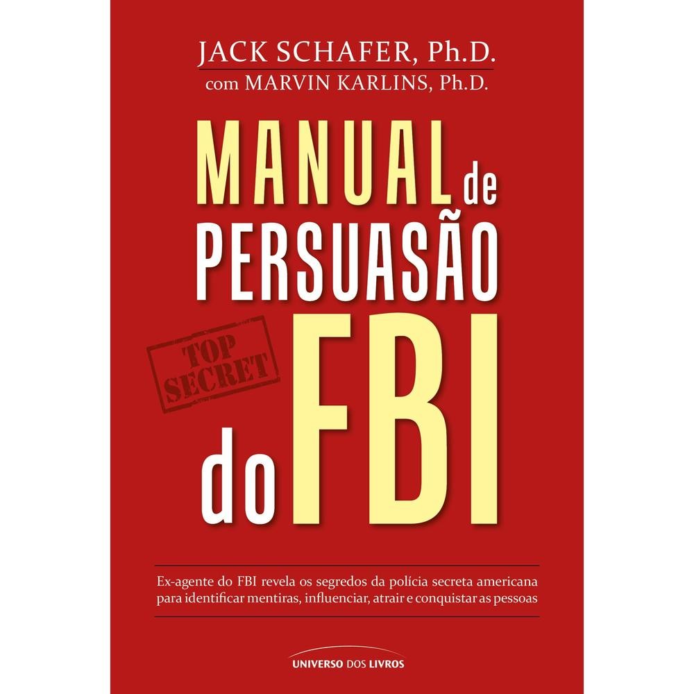 Livro  Manual de persuasão do FBI