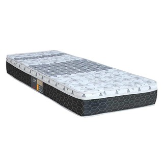 Colchão Solteiro Molas Bonnel System Class Euro Pillow (88x188x25) - Castor em Oferta na Shopee
