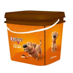 Balde Para Ração Canister 3,6 Litros Quatree
