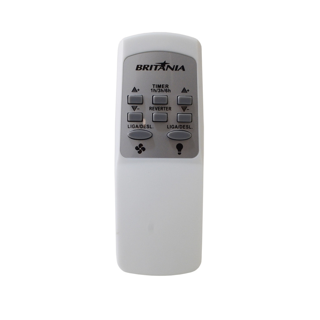 CONTROLE REMOTO BRITÂNIA VENTILADOR DE TETO BVT02B BVT05B PVT07B PVT09B | ORIGINAL