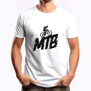 camiseta masculina mountain bike 100% Algodão Confortável oferta em Oferta na Shopee