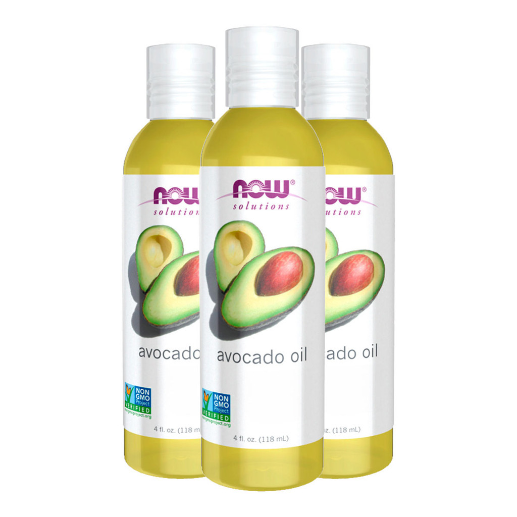 Kit 3x Óleo de Abacate Now Foods 118 ml Puro Importado/Made in Usa em Oferta na Shopee