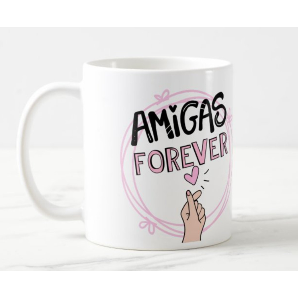 Caneca Melhores Amigas Amigas Forever