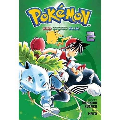 Mangá - Pokémon Red, Green & Blue - 02 - Novo/Lacrado em Oferta na Shopee