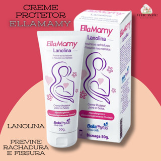 EllaMamy LANOLINA Creme protetor para os Seios 50g BellaPhytus em Oferta na Shopee