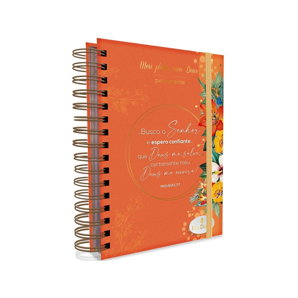 Meu Plano com Deus | Planner Devocional Capa Dura | Devocional | Confiante em Oferta na Shopee