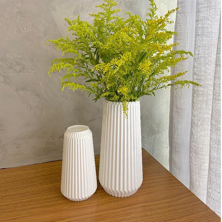 Vaso Vasinho de Plantas Geométricos Cachepot BRISA Decorativos Para Mesa Rosa Arranjo Flores Suculentas Cachepot