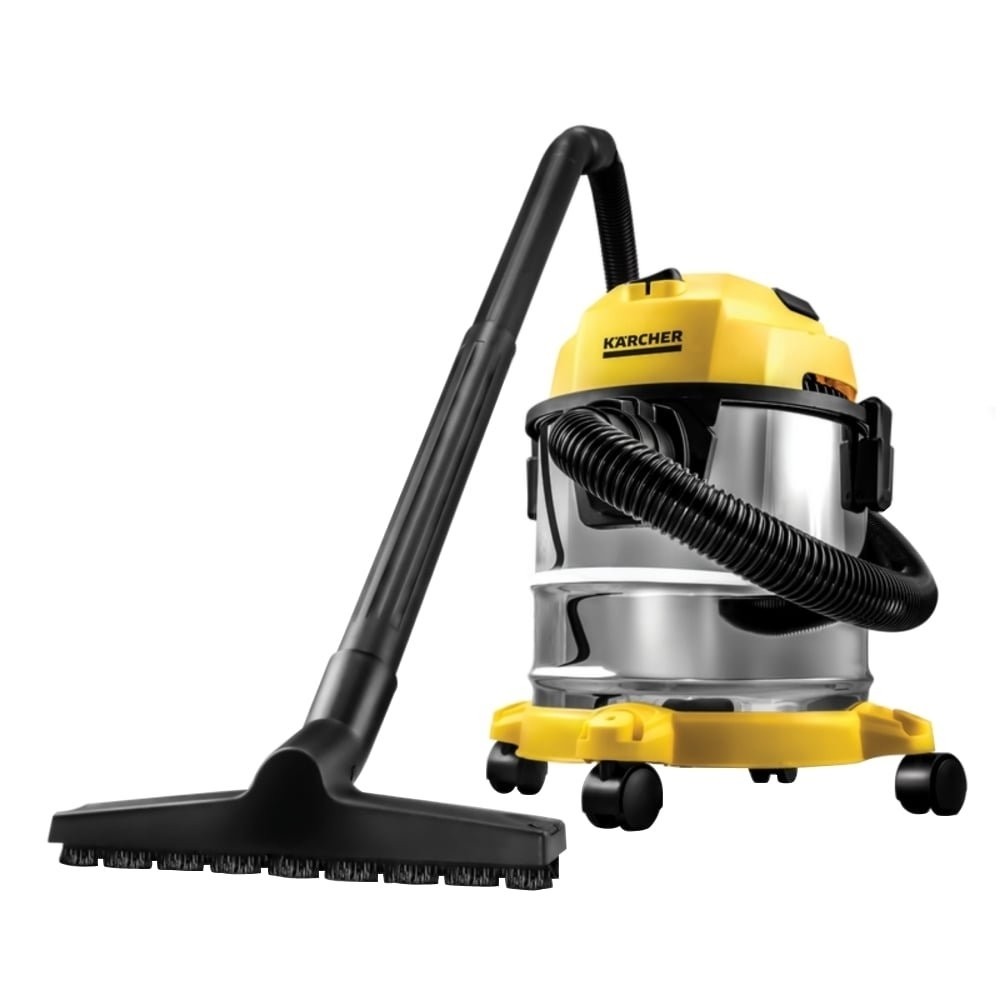 Aspirador Água e Pó Karcher WDL1S | 12 Litros, Amarelo