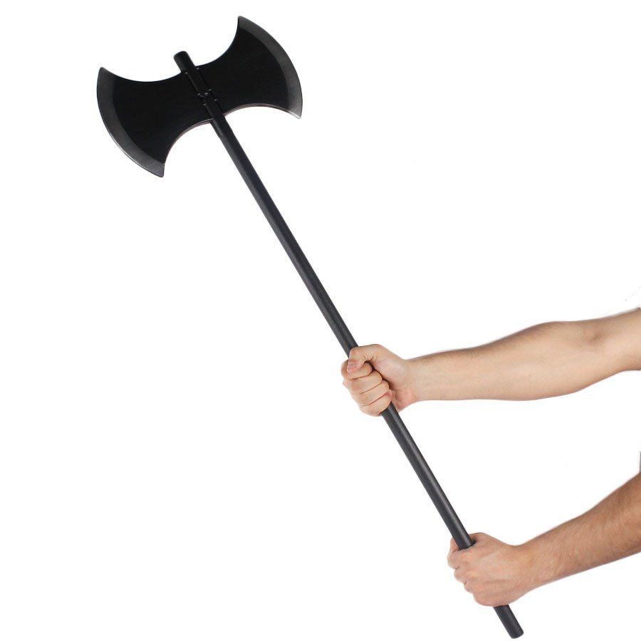 Cajado Caveira ou Machado pra Halloween Carnaval Festas