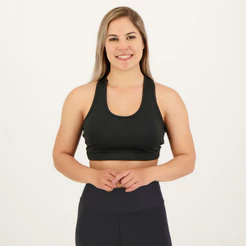 Top Selene Básico com Bojo Removível Feminino Preto