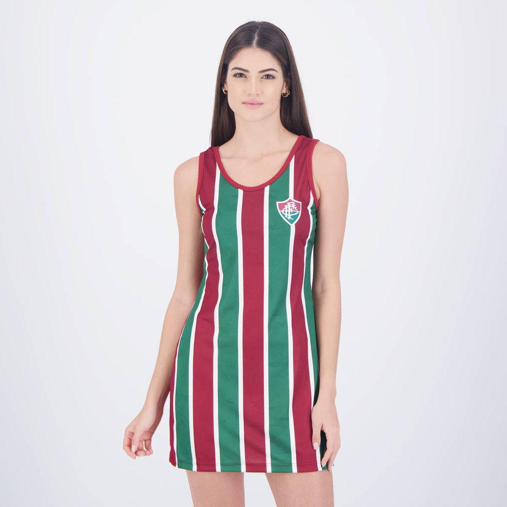 Vestido Fluminense Sky Feminino Bordô - Women Clothes