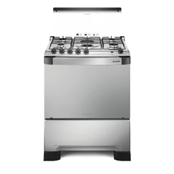 Fogão 5 Bocas Mueller Decorato G3 Tripla Chama cor Inox