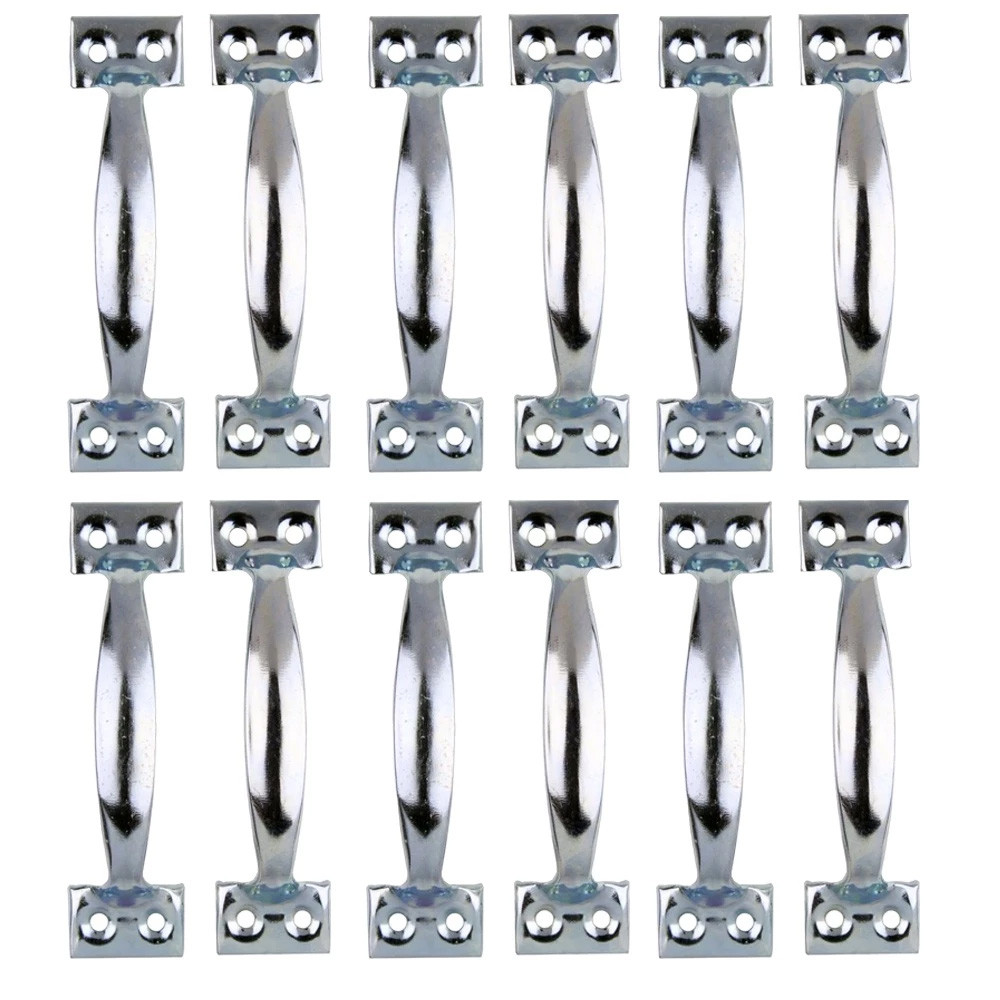 Kit 12 Puxadores para Móveis 4 Polegadas Armarios Portas Moderno e Resistente Pequeno - Starfer em Oferta na Shopee