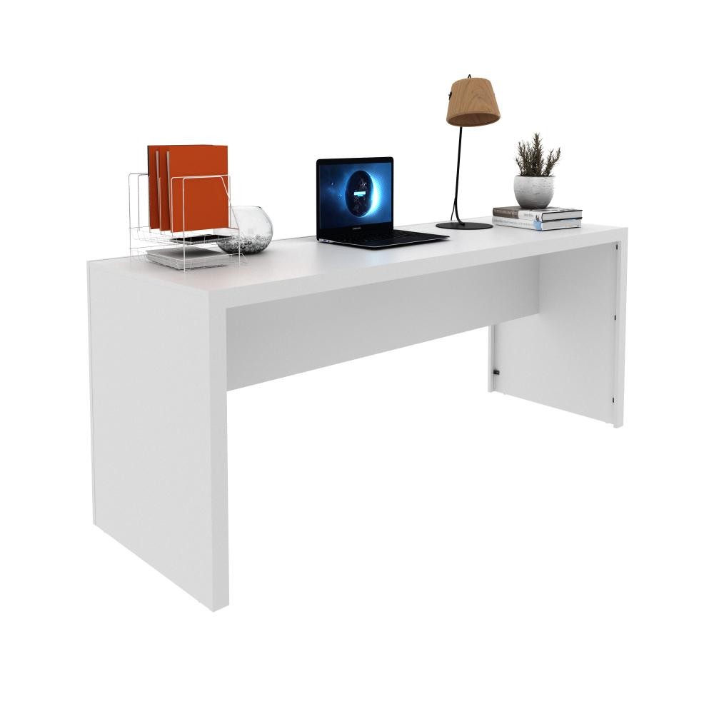 Mesa Escrivaninha para Escritório 180cm Branco ME4185 Tecnomobili em Oferta na Shopee