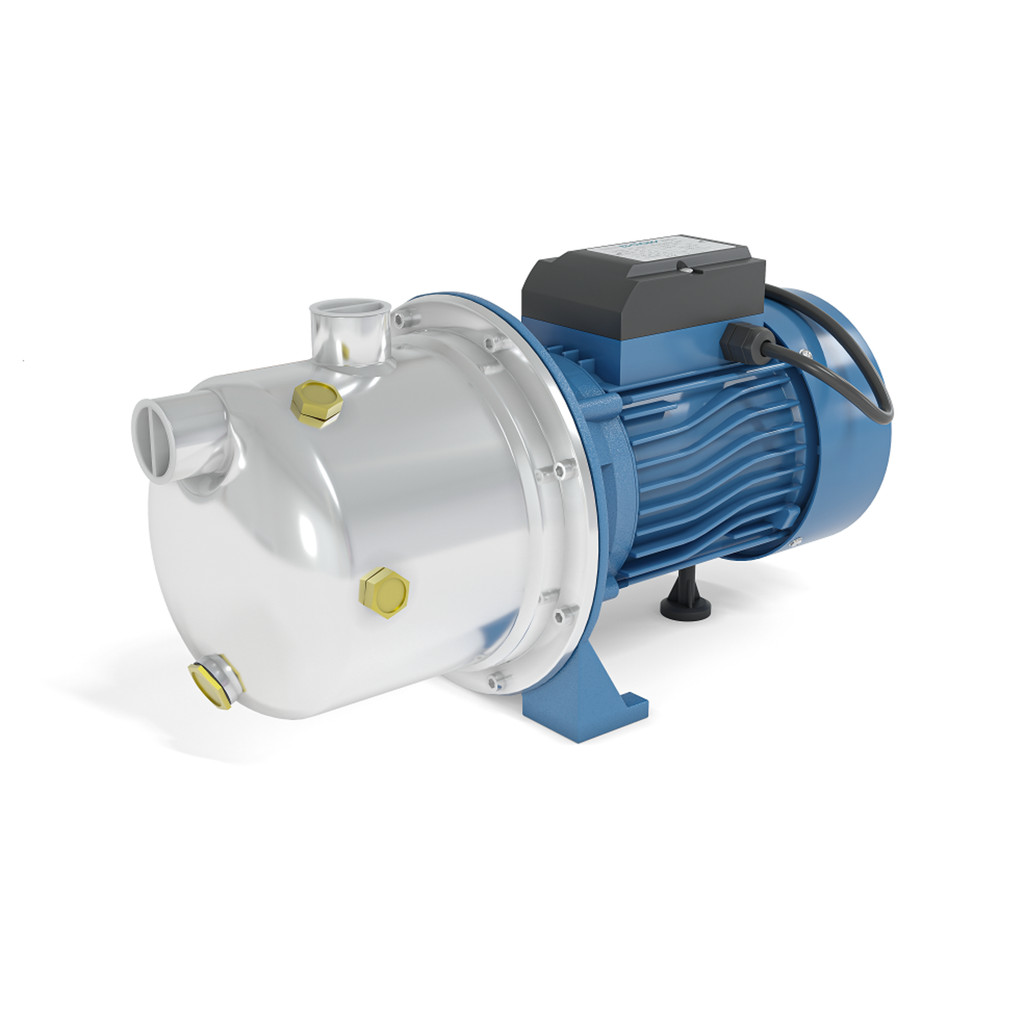 Bomba d'Água Autoaspirante em Inox 1/2CV 220V Modelo WMAI45H Compacta e Resisten