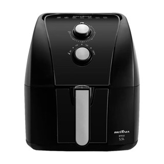 Fritadeira Air Fryer Britânia 5,5l Redstone Bfr50 Preta 1500w em Oferta na Shopee