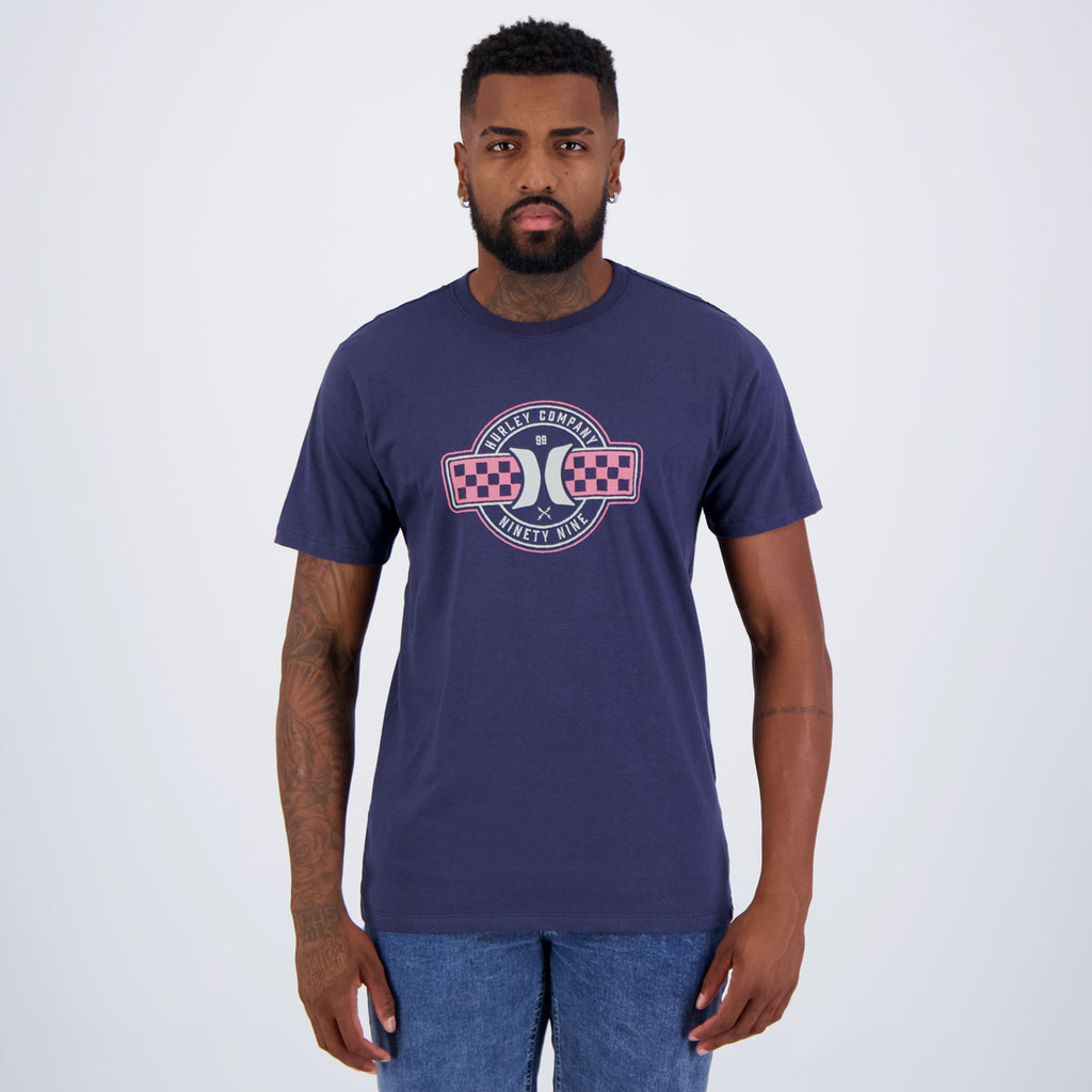Camiseta Hurley Racing Marinho
