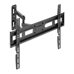 Suporte de Parede Multiarticulado Para Monitor/TV Brateck, 37" a 70" Pol, Preto, LPA78-463, Carga 35 kg