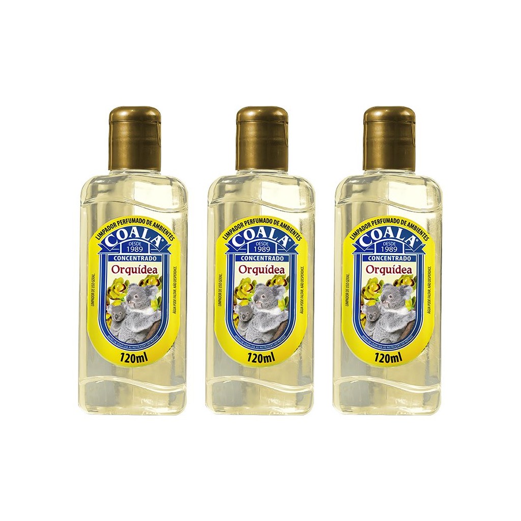 Combo 3 Limpadores Orquídea 120ml