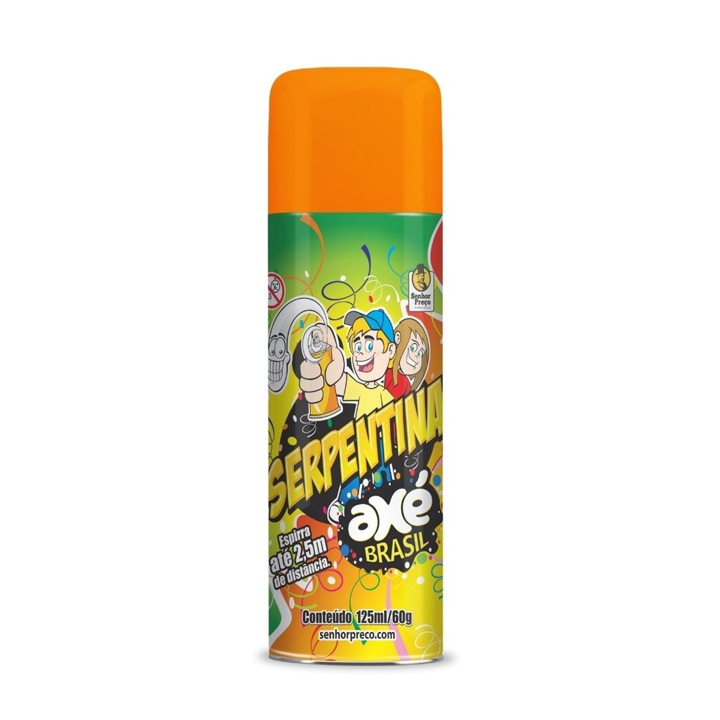 SPRAY SERPENTINA 125ML LARANJA