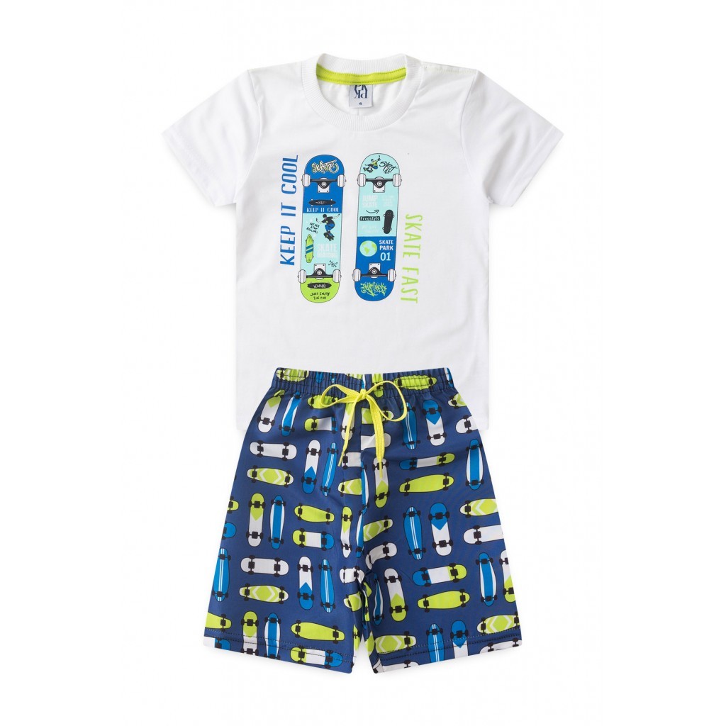 Conjunto Infantil Masculino Estilo Livre - Baby & Kids Fashion