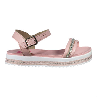 Sandália Infantil Meninas Molekinha 23051656 Flatform Tratorada em Oferta na Shopee
