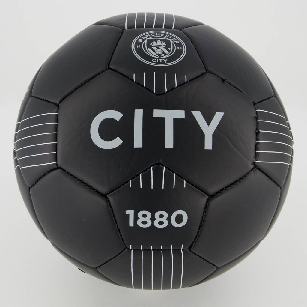 Bola Manchester City Campo Preta em Oferta na Shopee