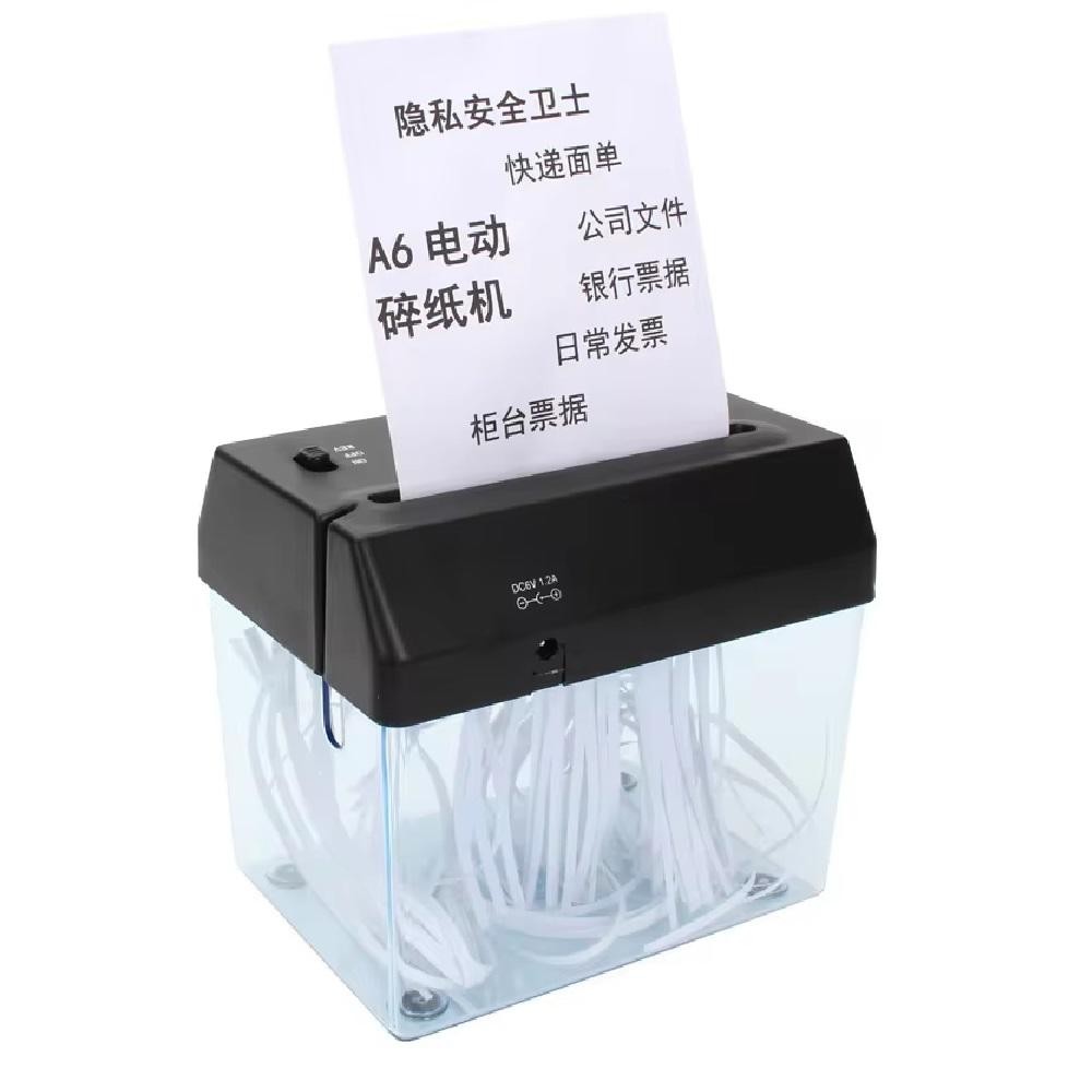 PICADOR E TRITURADOR AUTOMÁTICO DE PAPEL PORTÁTIL PARA MESA USB BIVOLT